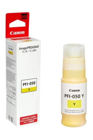 Oryginalny Tusz w butelce Yellow Canon PFI-050Y, PFI050Y (5701C001)